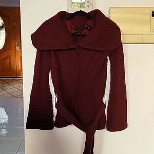 Victoria's Secret belted sweater/jacket,sz Small